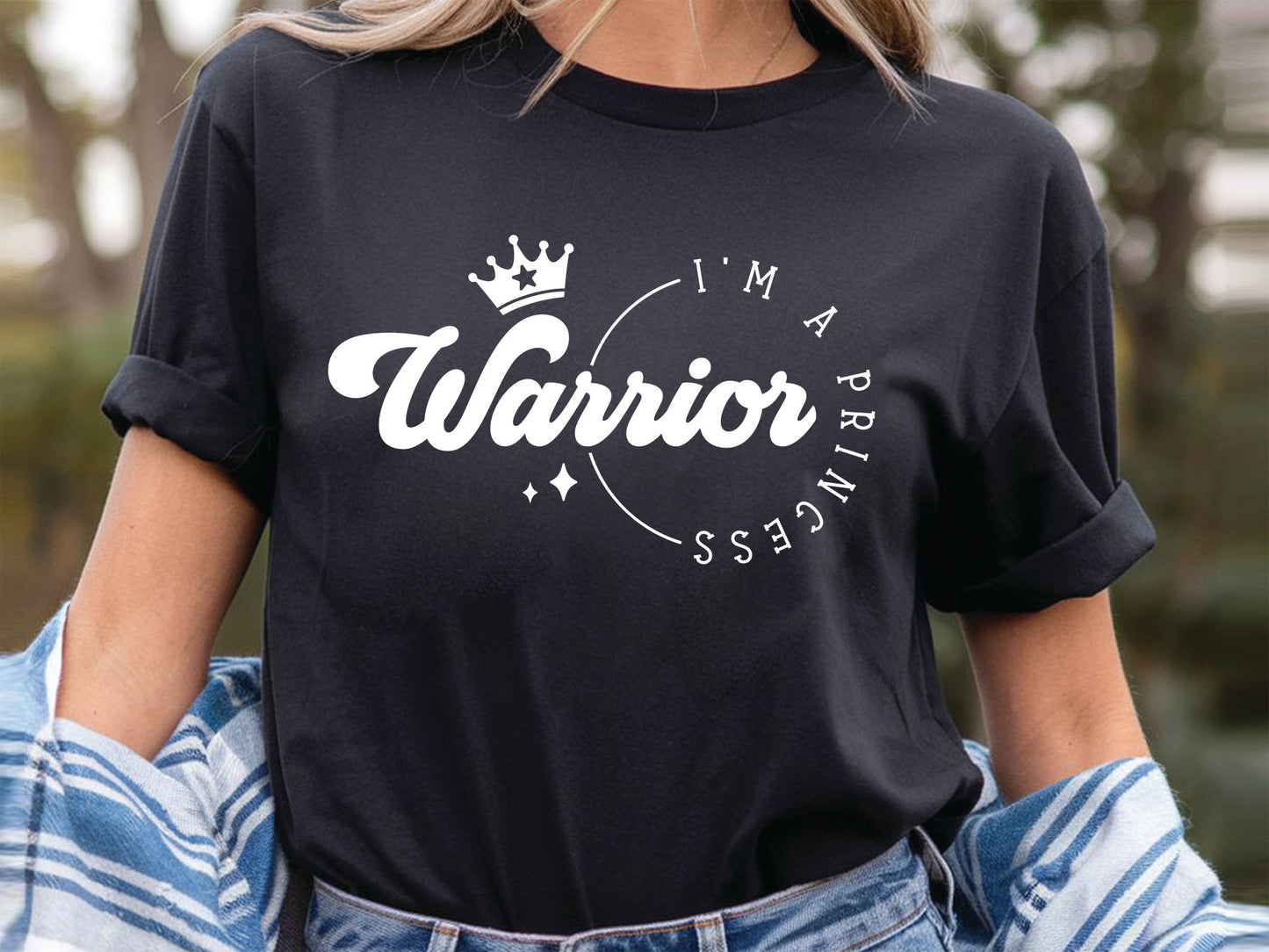 I'm A Princess Warrior - Girl Power SVG Vector