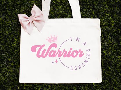 I'm A Princess Warrior - Girl Power SVG Vector