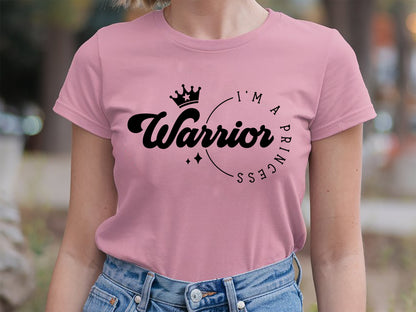 I'm A Princess Warrior - Girl Power SVG Vector