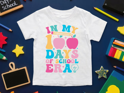 In My 100 Days of School Era, Back To School SVG