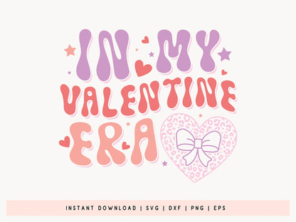 In My Valentine Era Retro SVG Graphic