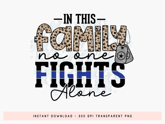 In This Family No One Fights Alone, Police Sublimation