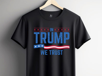 In Trump We Trust PNG Sublimation Design