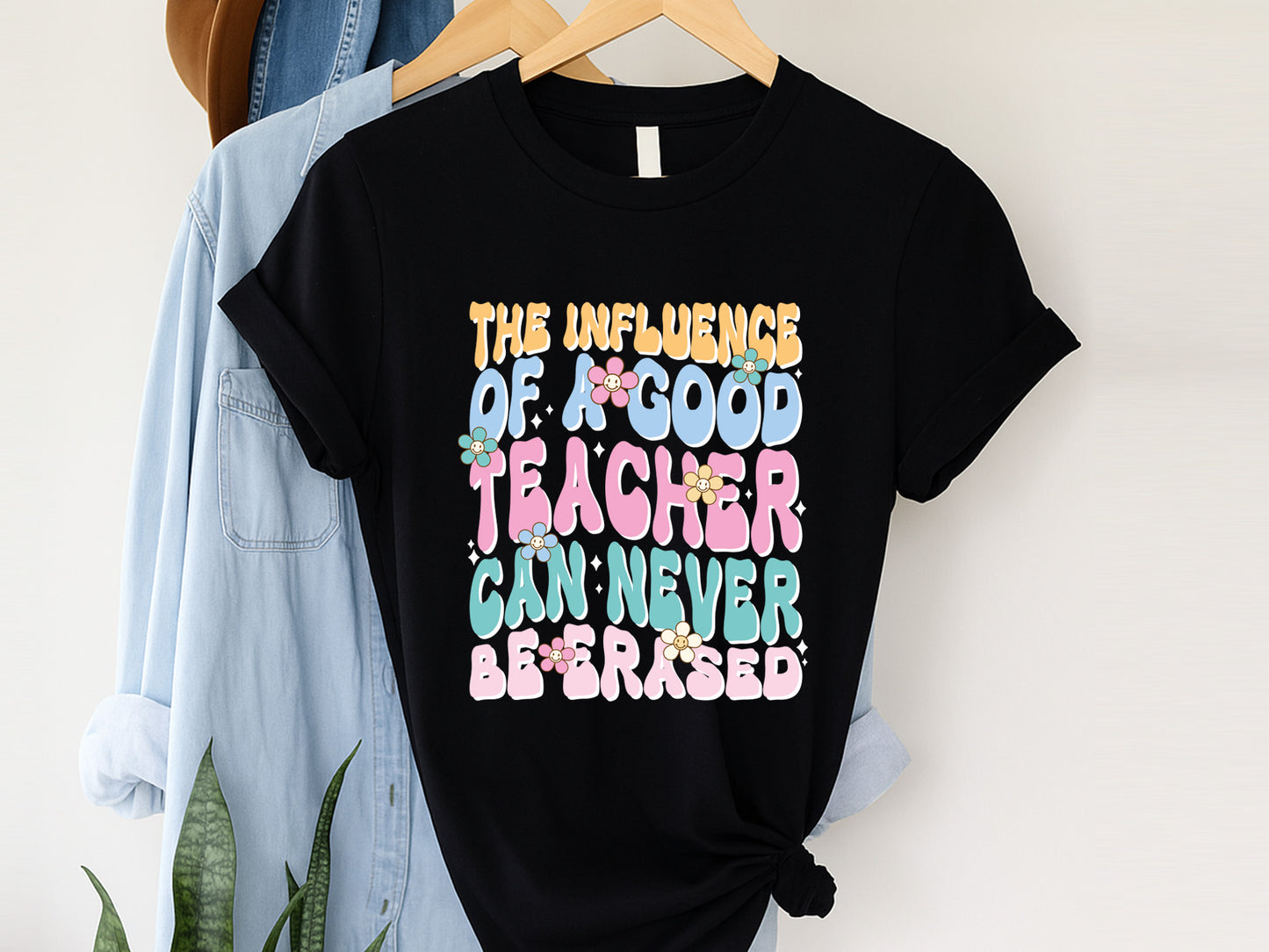 Influence of a Good Teacher Can Never Be Erased Groovy PNG