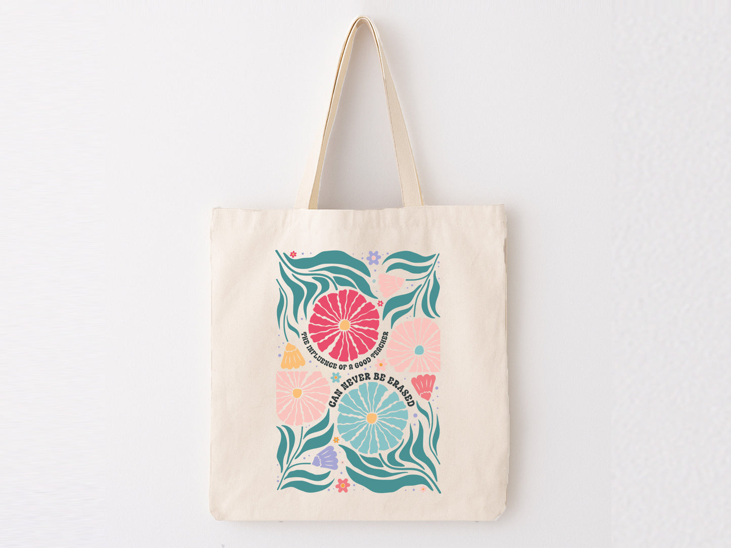 Influence of a Good Teacher can Never be Erased Floral SVG