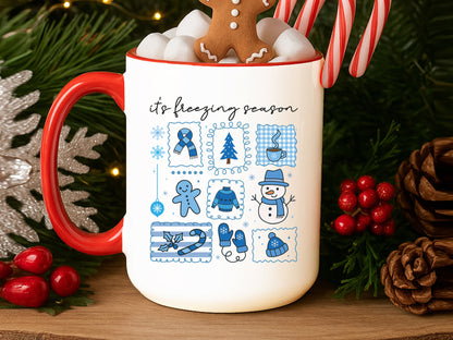 It's Freezing Season, Snowman Christmas Sublimation