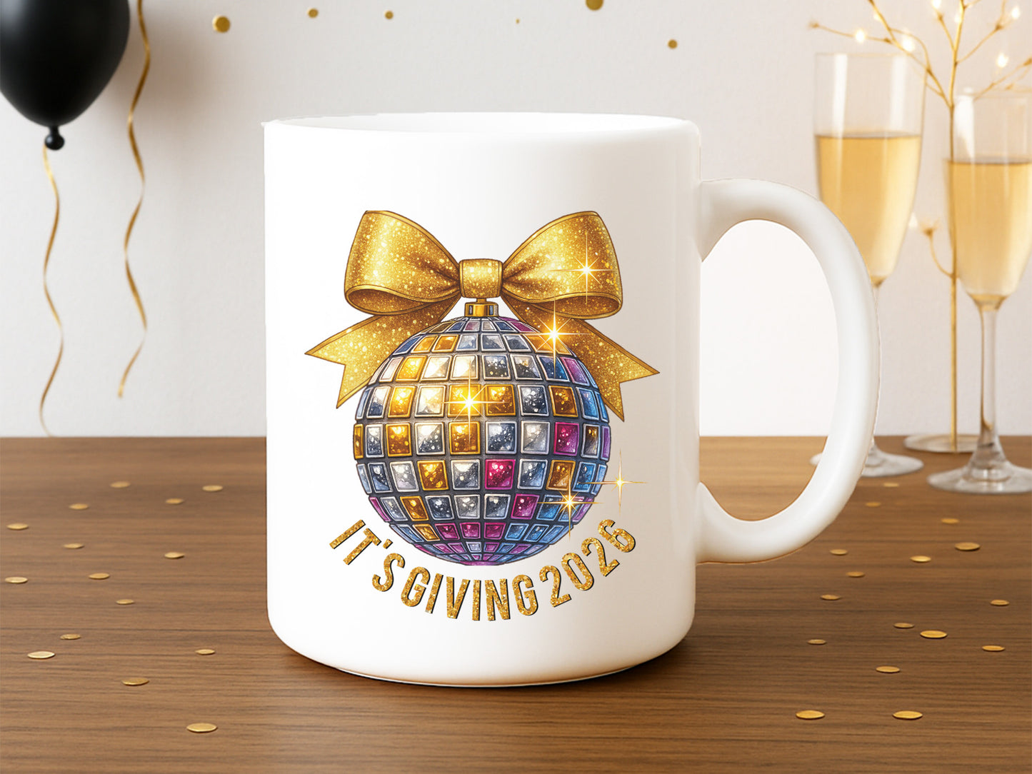 It's Giving 2026, Coquette New Year PNG Sublimation