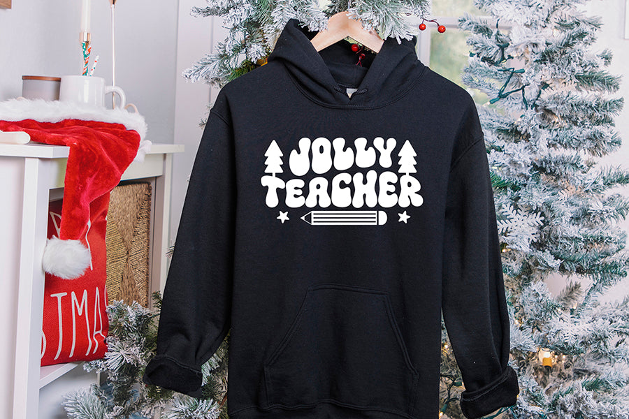 Jolly Teacher Cut File | SVG Christmas Shirts