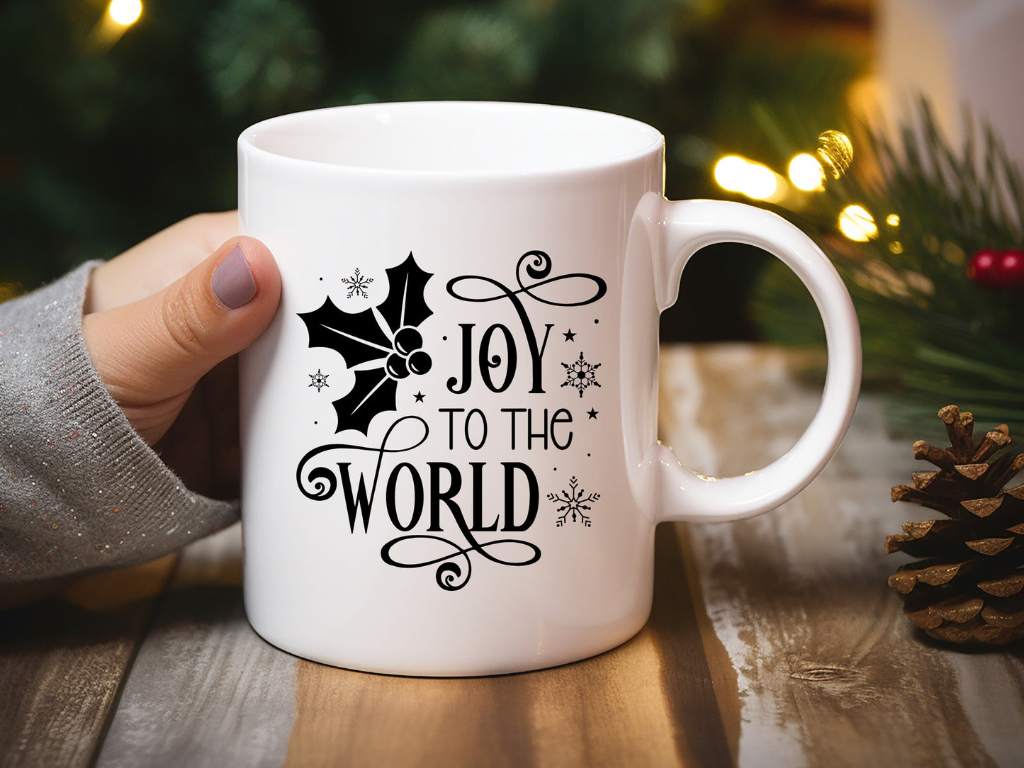 Joy to the World - Christmas Design SVG PNG