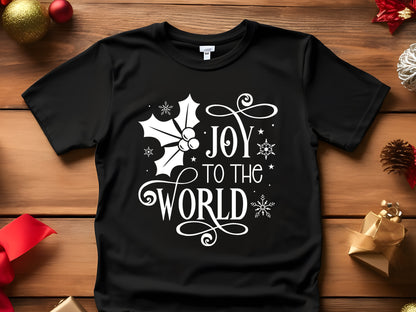 Joy to the World - Christmas Design SVG PNG