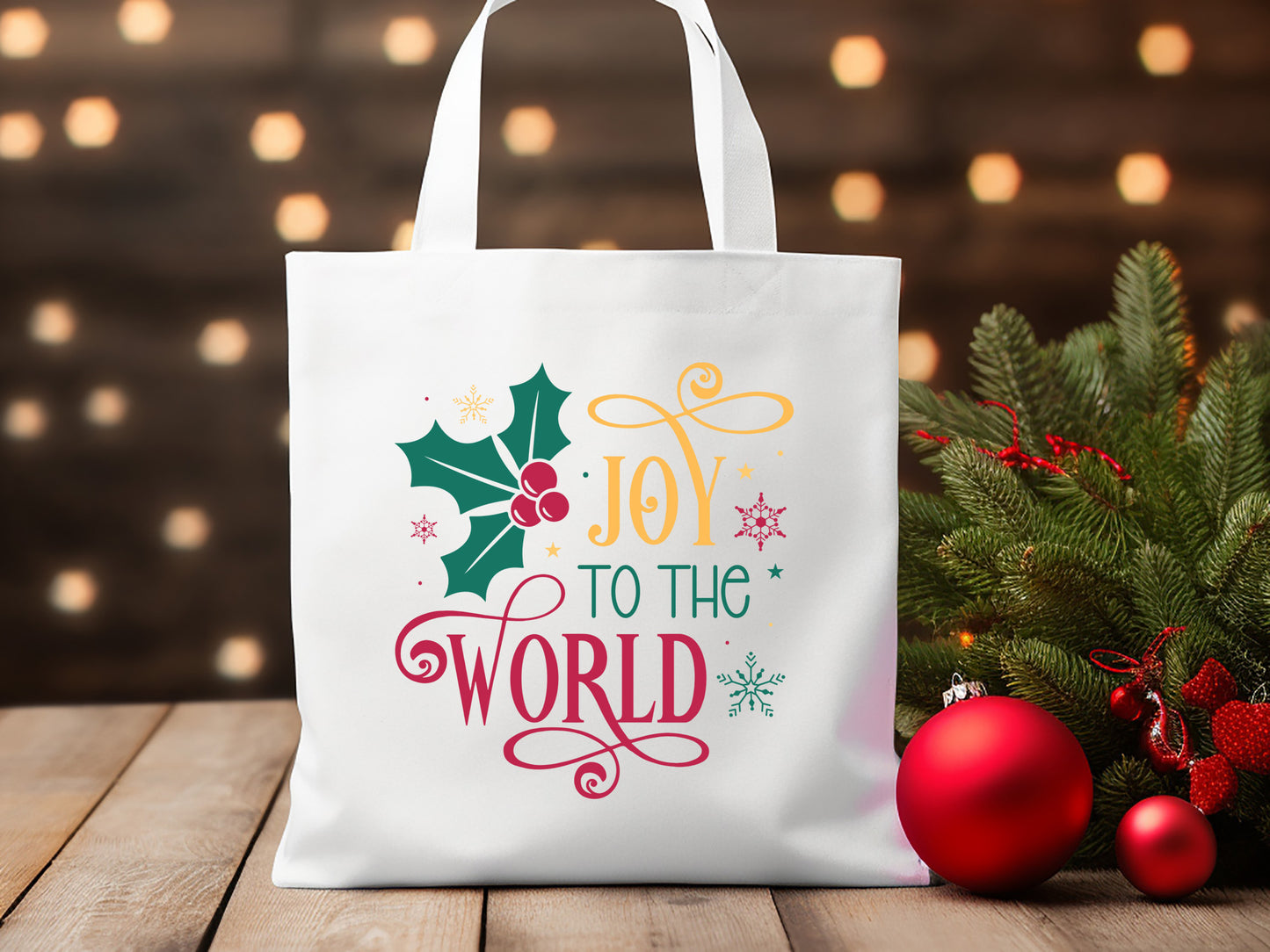 Joy to the World - Christmas Design SVG PNG