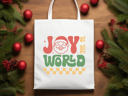 Joy to the World - Retro Christmas SVG File