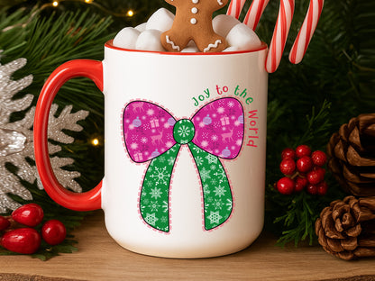 Joy to the World, Christmas Coquette Sublimation