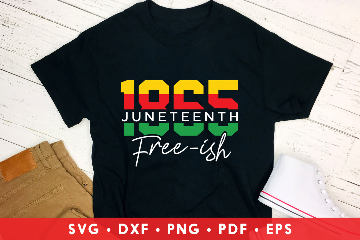 Juneteenth 1865 Free-ish SVG Vector