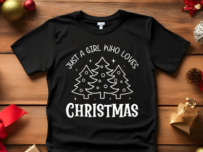 Just A Girl Who Loves Christmas SVG File