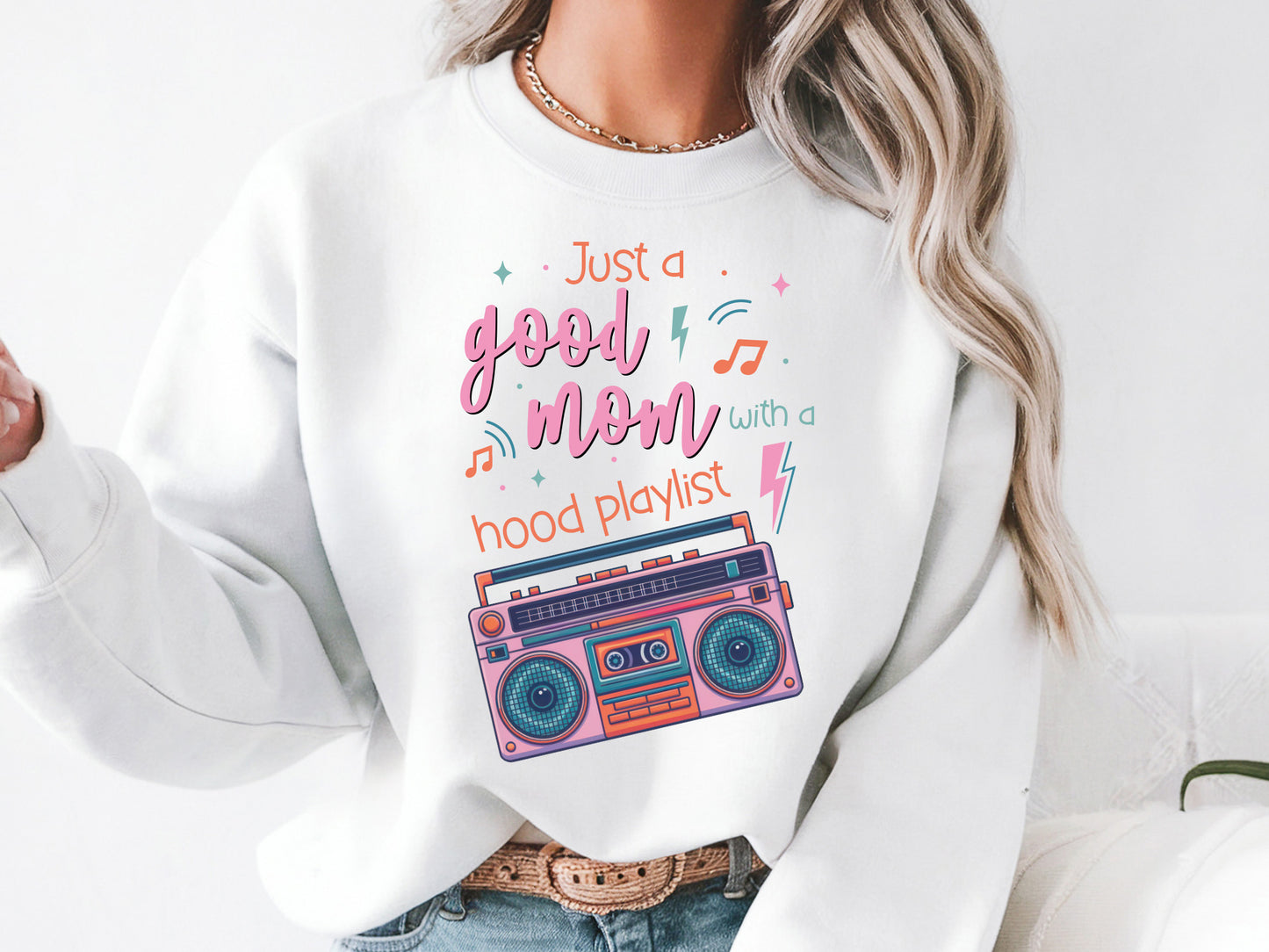Just A Good Mom With A Hood Playlist PNG
