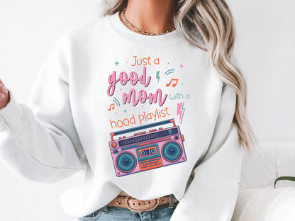 Just A Good Mom With A Hood Playlist PNG