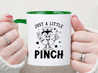 Just A Little Pinch, Cute St Patrick's Day SVG