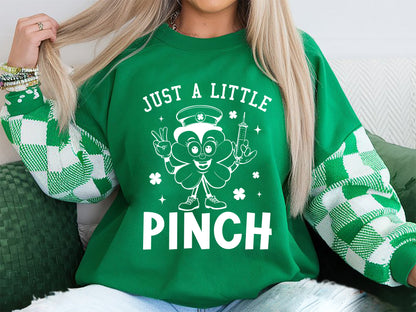 Just A Little Pinch, Cute St Patrick's Day SVG