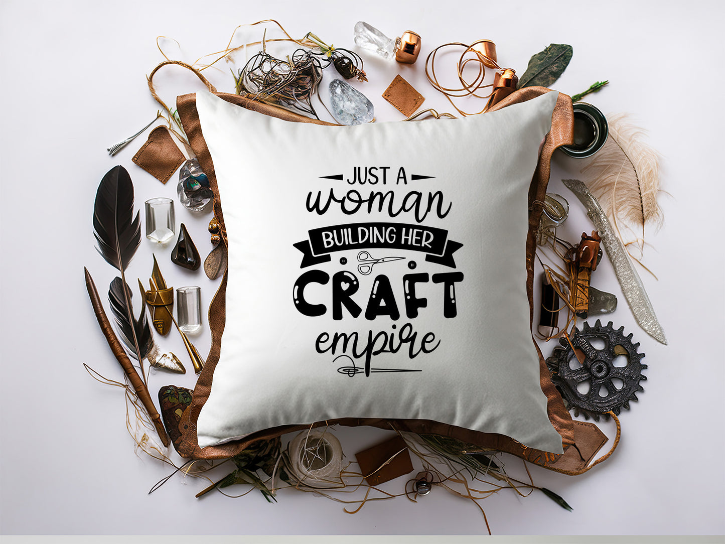 Just A Woman Building Her Empire - Crafting SVG PNG