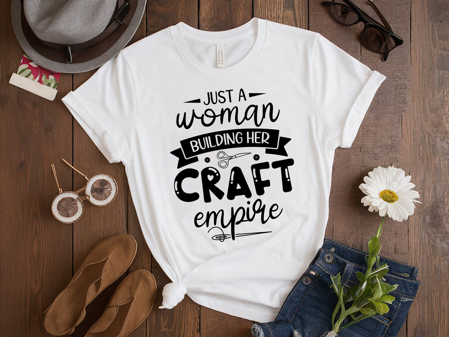 Just A Woman Building Her Empire - Crafting SVG PNG