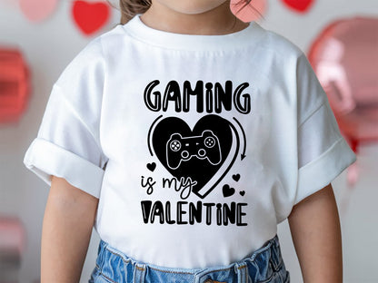 Kids Gaming is My Valentine SVG Design