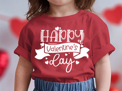 Kids Happy Valentine's Day SVG File