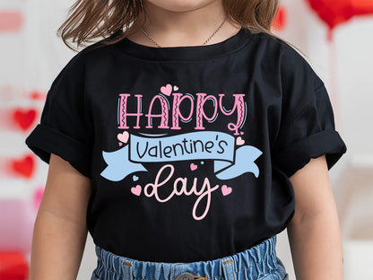 Kids Happy Valentine's Day SVG File