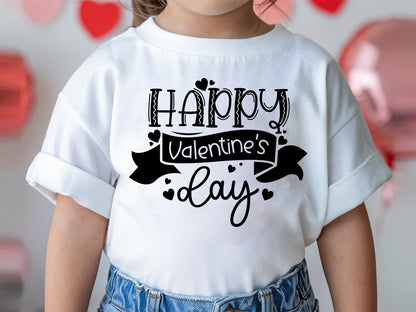 Kids Happy Valentine's Day SVG File