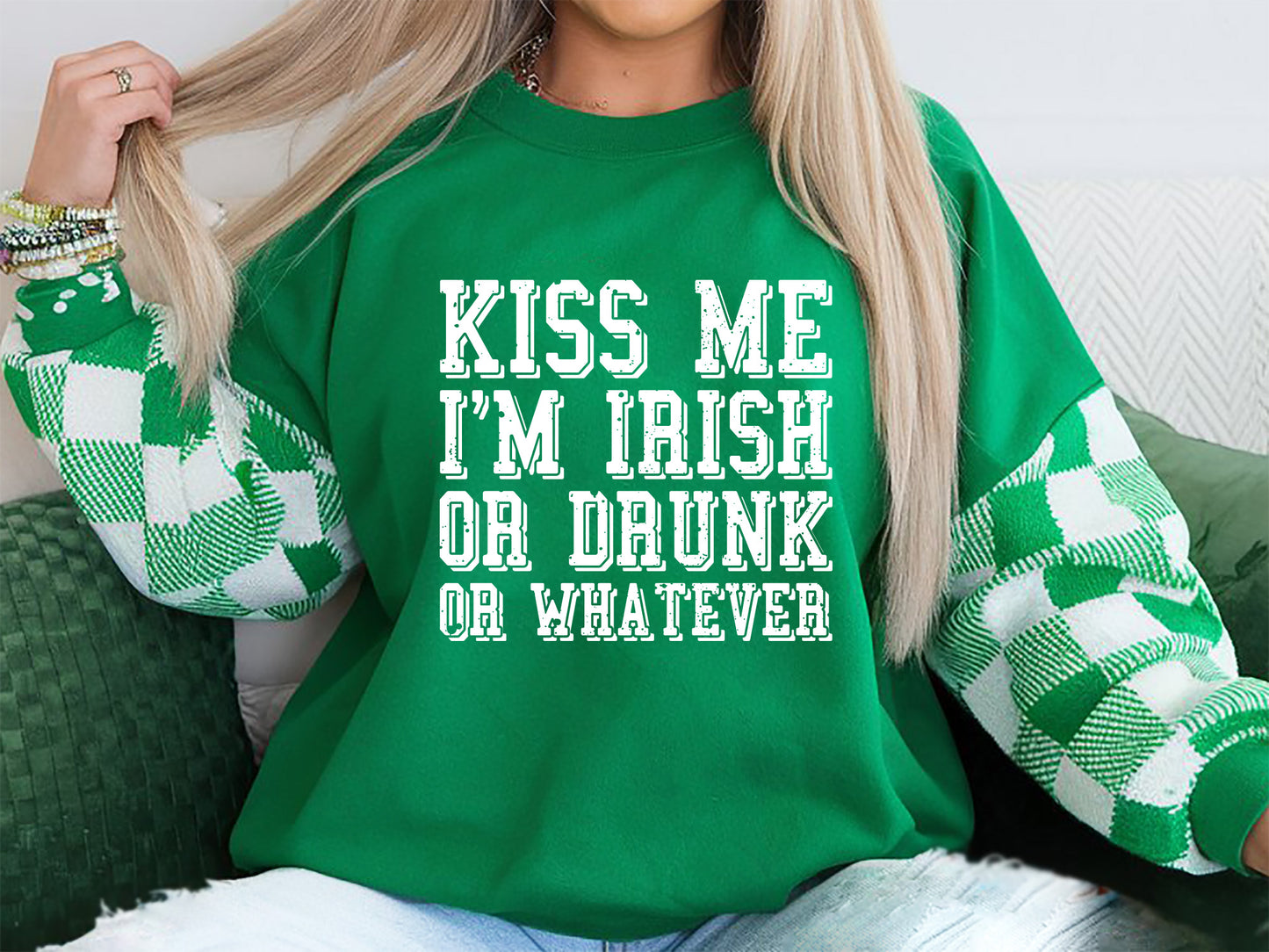 Kiss Me I'm Irish, St Patrick's Day SVG Vector