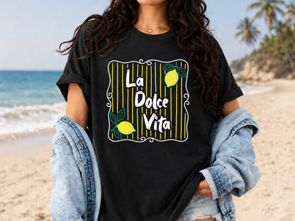 La Dolce Vita, Coastal Summer Sublimation Design