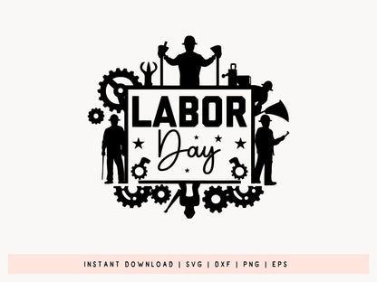Labor Day SVG Cut File