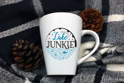 Lake Junkie, Fishing Pole and Fish SVG