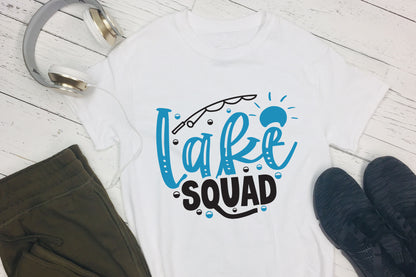 Lake Squad, Fishing Saying SVG