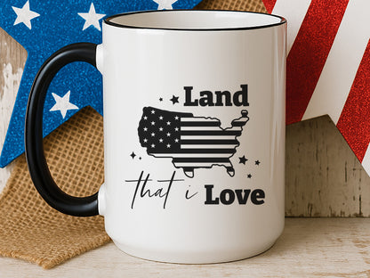 Land That I Love, 4th of July SVG Design