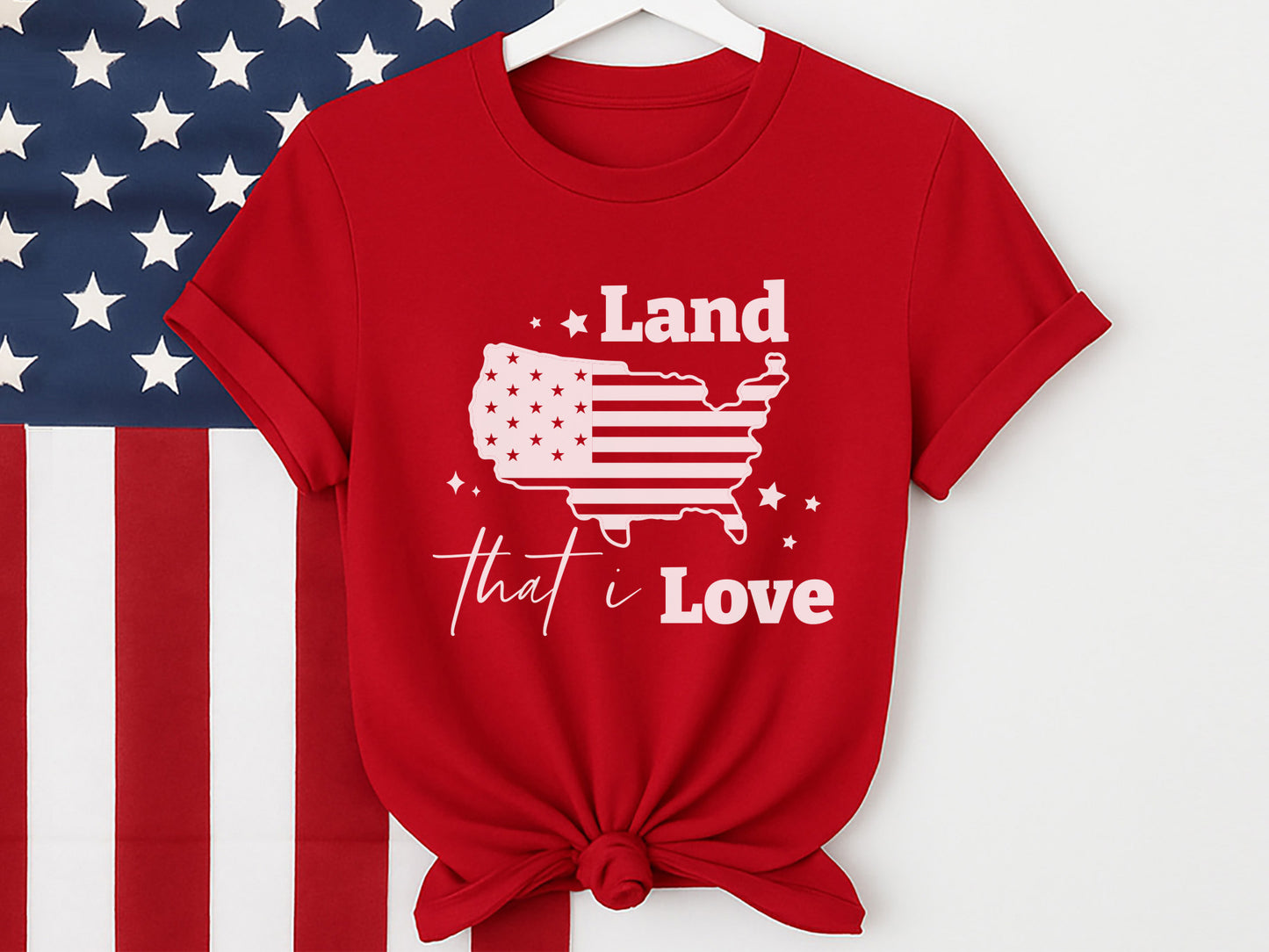 Land That I Love, 4th of July SVG Design