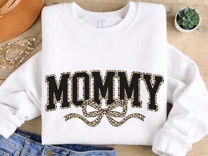 Leopard Coquette Mommy Sublimation Transfer