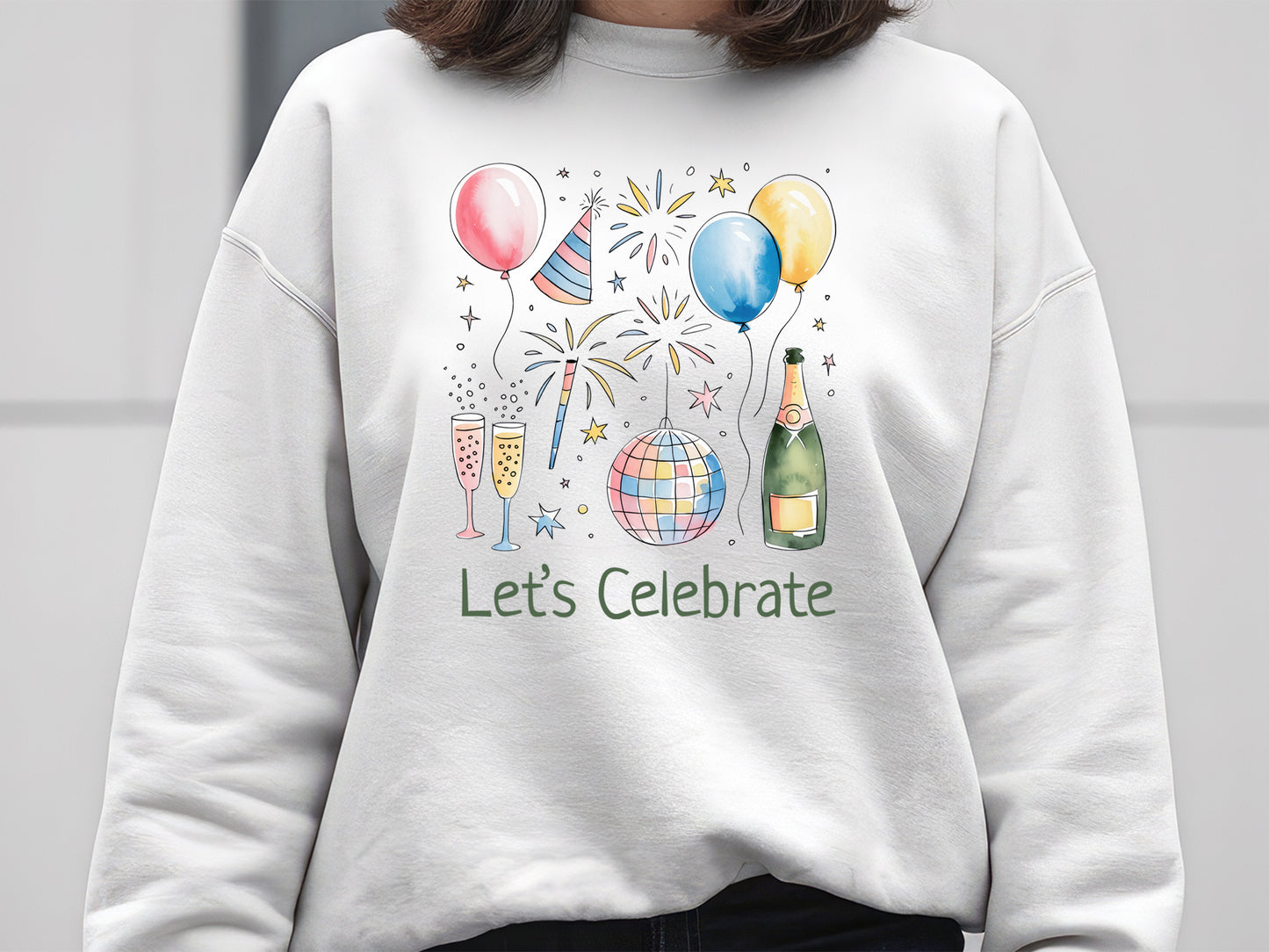 Let's Celebrate - Happy New Year Sublimation