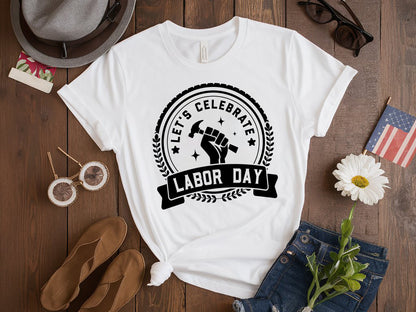 Let's Celebrate Labor Day SVG Cut File