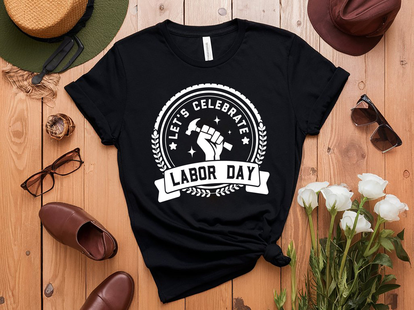 Let's Celebrate Labor Day SVG Cut File