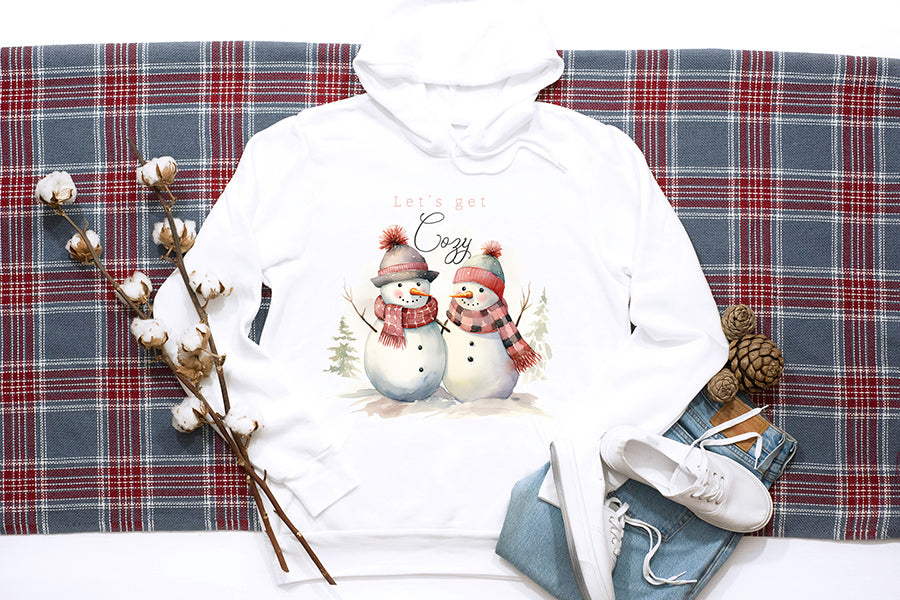 Let's Get Cozy - Winter Shirt Sublimation Designs