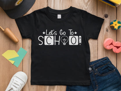 Let's Go to School, Back to School SVG File