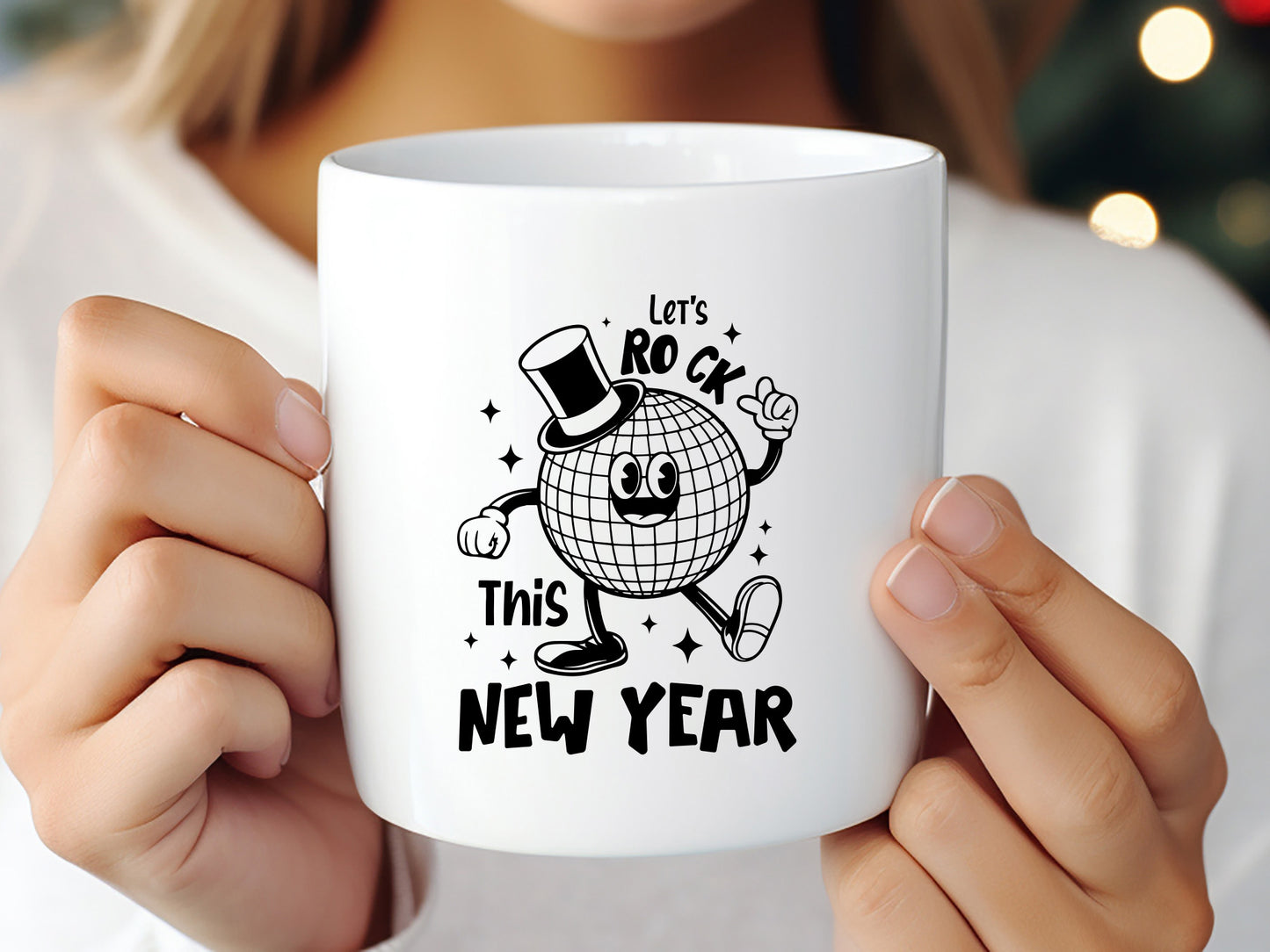 Let's Rock This New Year SVG Cut File