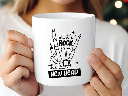 Let's Rock This New Year SVG Design