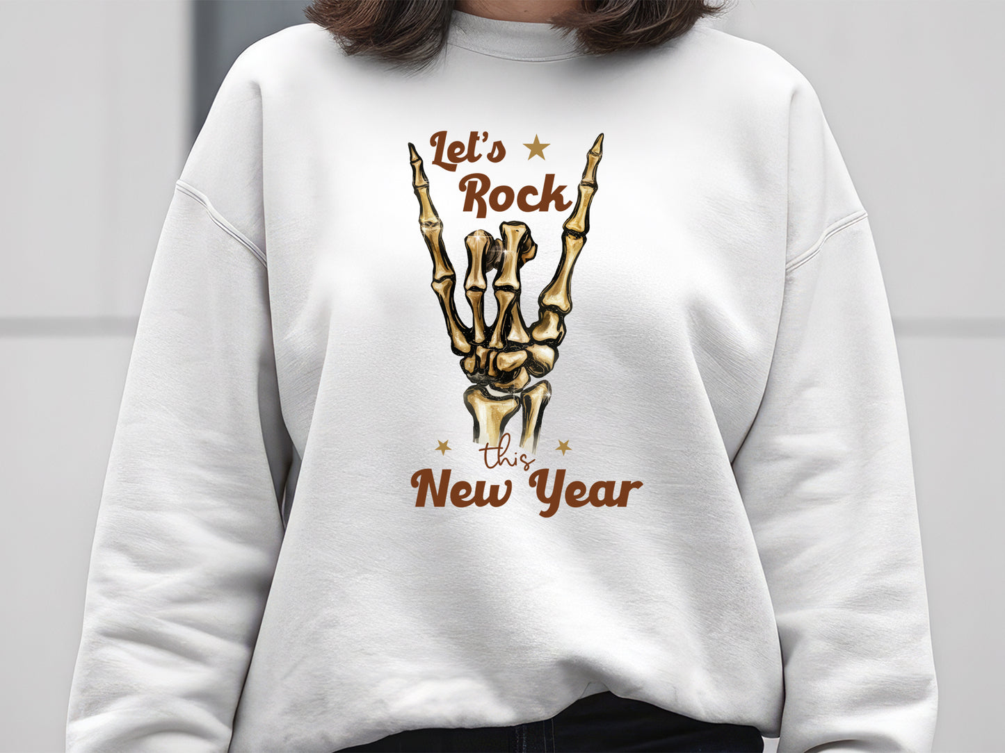 Let's Rock This New Year Sublimation Design