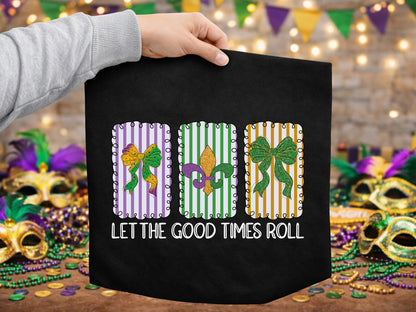 Let the Good Times Roll, Preppy Mardi Gras Sublimation