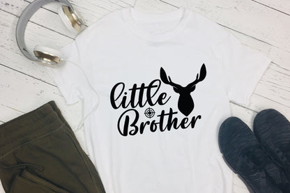 Little Brother, Hunting Silhouette SVG