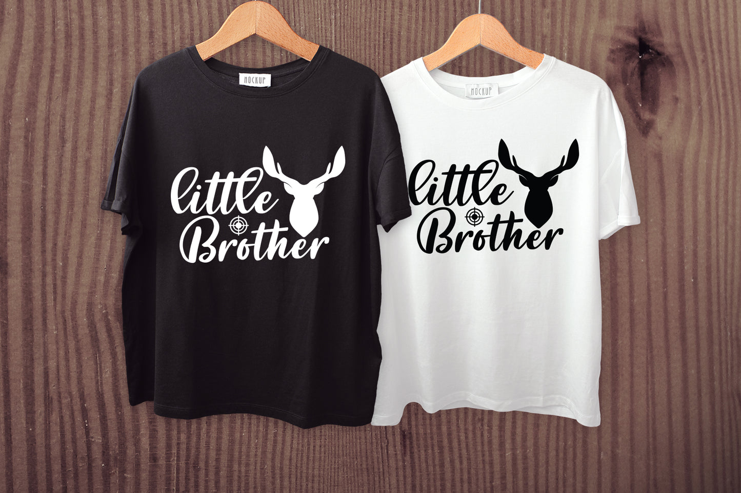 Little Brother, Hunting Silhouette SVG