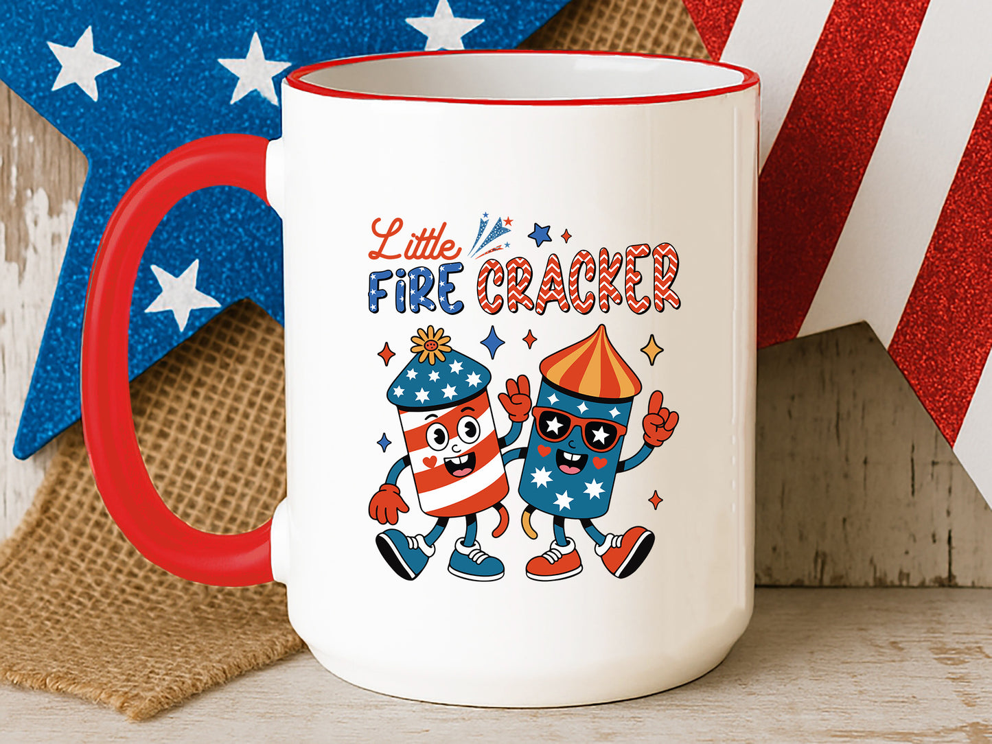 Little Firecracker, 4th of July PNG Sublimation