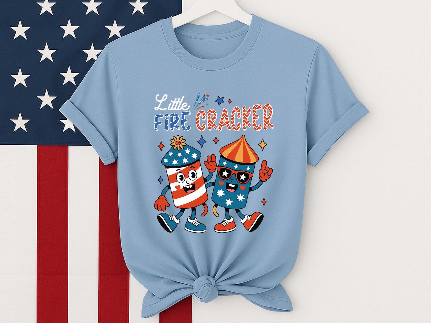 Little Firecracker, 4th of July PNG Sublimation